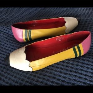 Jeffrey Campbell “Pencil Me In” Flats